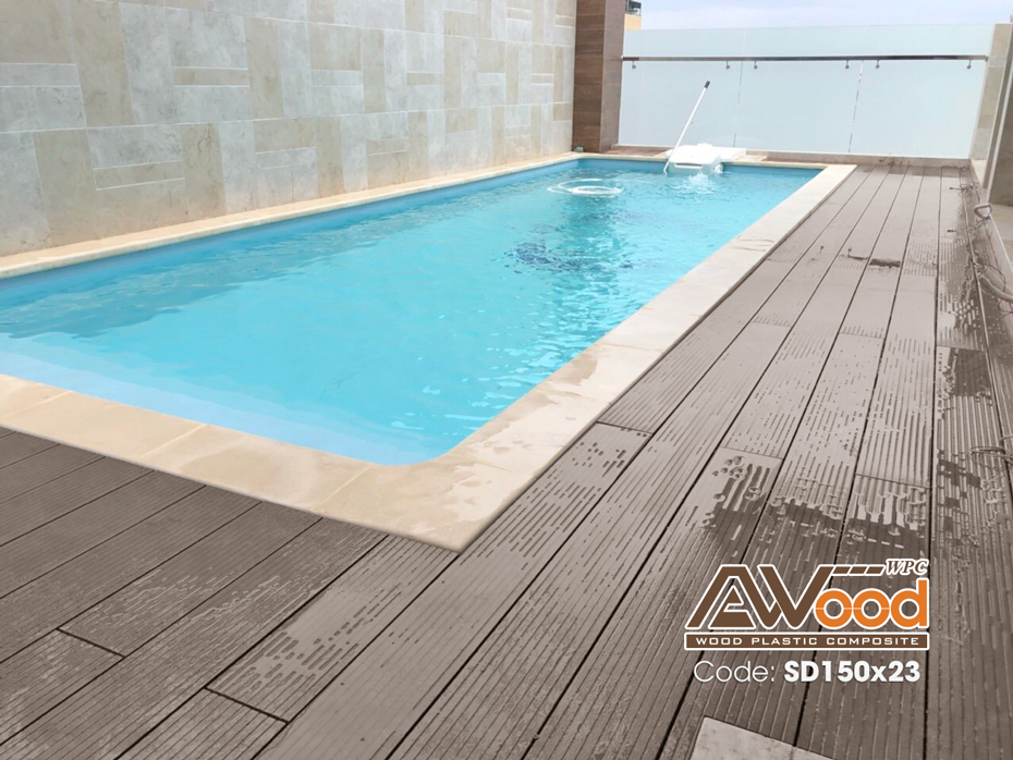 Sàn gỗ AWood SD150x23 coffee