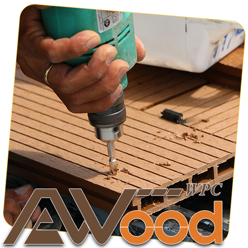 Gỗ Nhựa AWood Lót Sàn Ngoài Trời