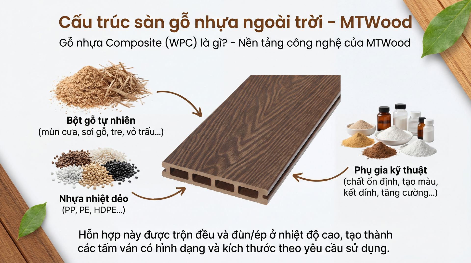 Cấu tạo sàn gỗ MTWood