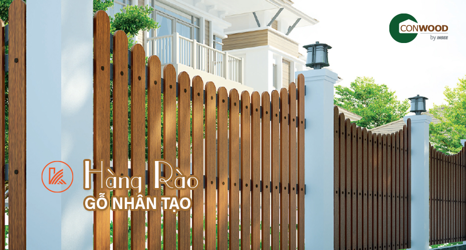 Hàng rào gỗ nhựa conwood