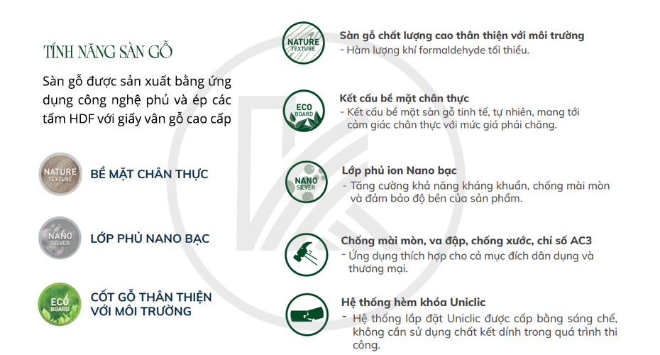 tính năng sàn gỗ dongwha