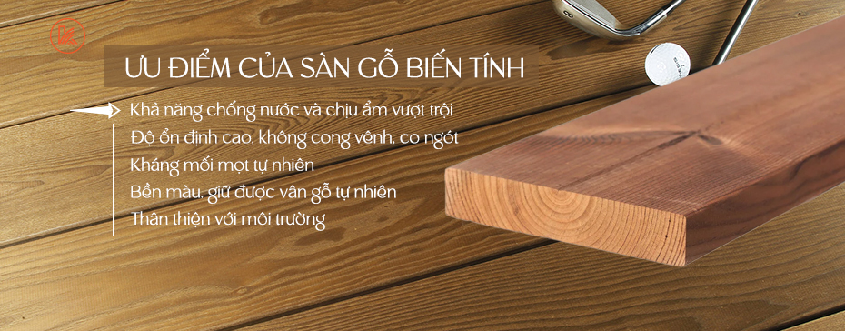 Tính Năng Nổi Bật Của Sàn Gỗ Biến Tính Ngoài Trời