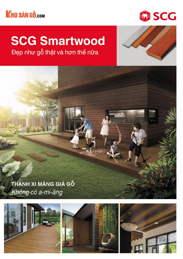 Catalogue Thanh trang trí Smartwood SCG Thái Lan