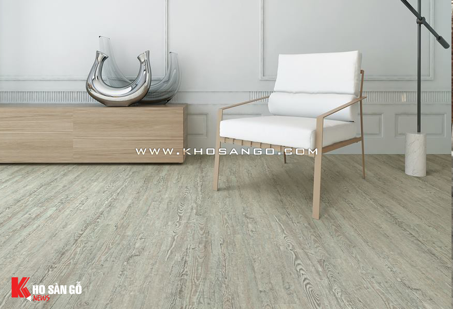 Sàn nhựa PVC vân gỗ tự nhiên thân thiện môi trường, an toàn sức khỏe người dùng.