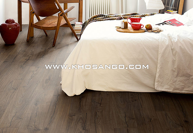 Sàn gỗ công nghiệp lót sàn phòng ngủ