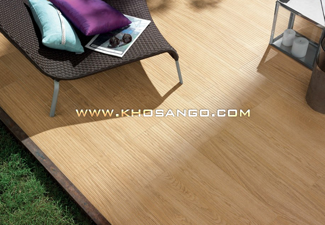 Không gian thư giản với sàn gỗ hoàn toàn lý tưởng