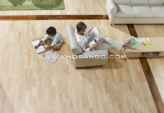 sàn gỗ công nghiệp có tính thẩm mỹ cao