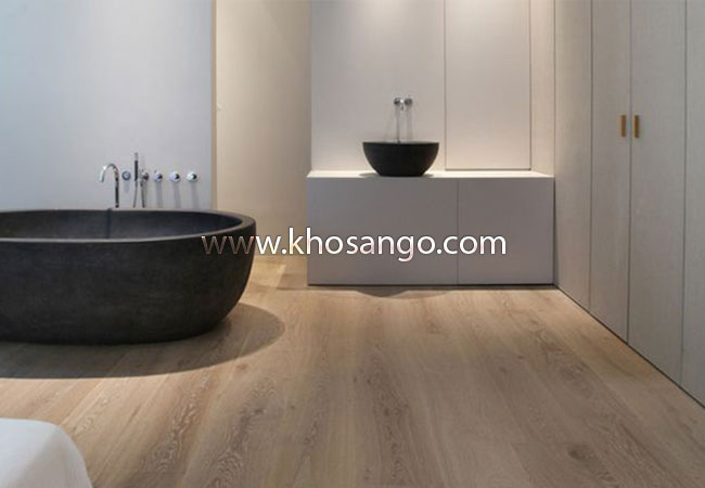 sàn gỗ công nghiệp lót sàn shop thời trang