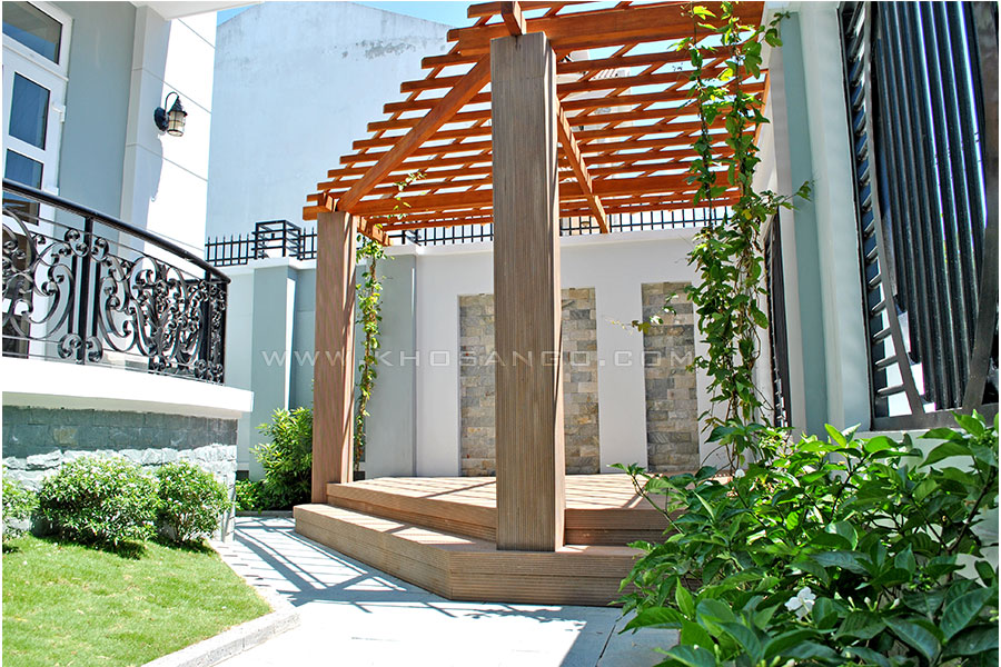 giàn hoa leo - pergola