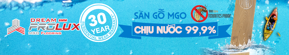 Sàn gỗ chống nước 1000h - Dream Prolux