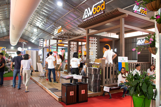 gian hang awood tai vietbuild 2018
