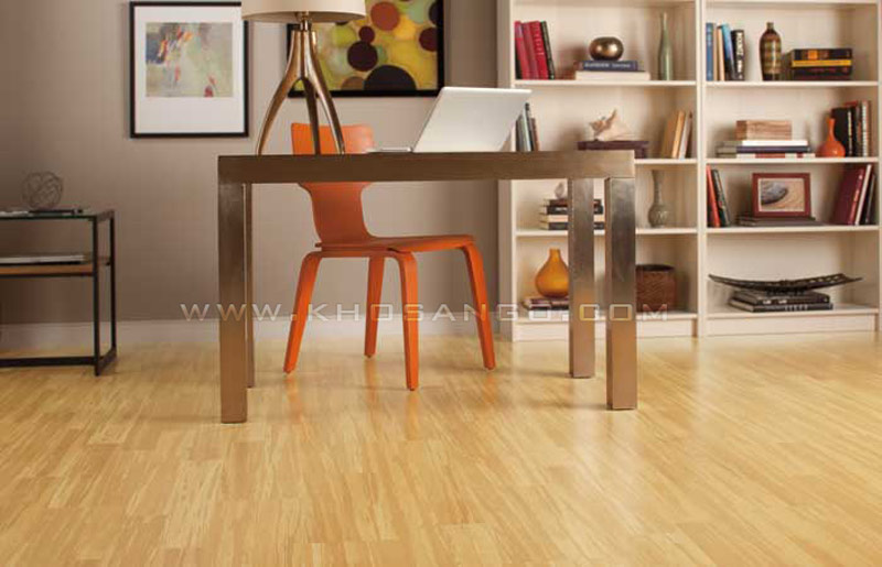 sàn gỗ phòng làm việc cá nhân