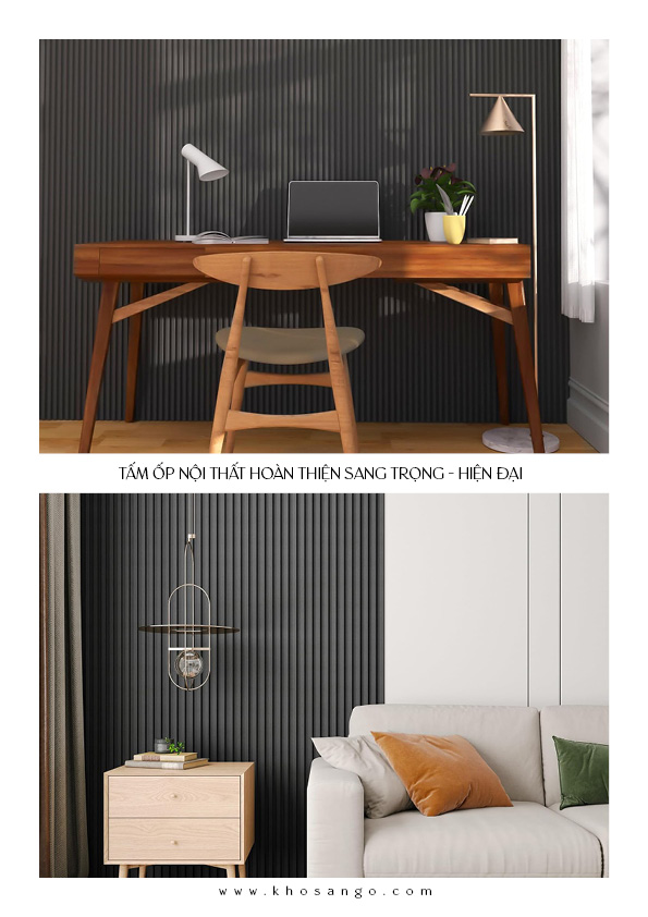 hướng dẫn nhanh thi công tấm ốp nội thất giá rẻ