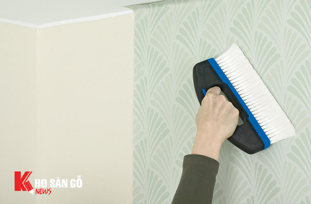 hướng dấn dán giấy dán tường
