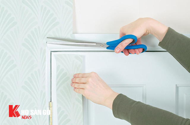 hướng dấn dán giấy dán tường