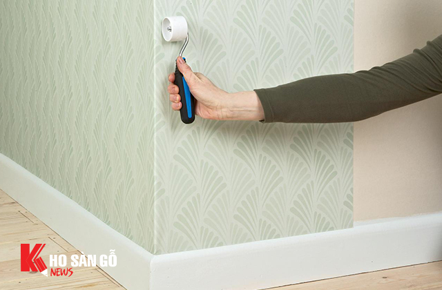hướng dấn dán giấy dán tường