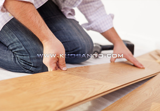 Hướng dẫn lắp đặt sàn gỗ công nghiệp