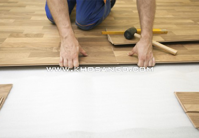 Lắp đặt sàn gỗ công nghiệp