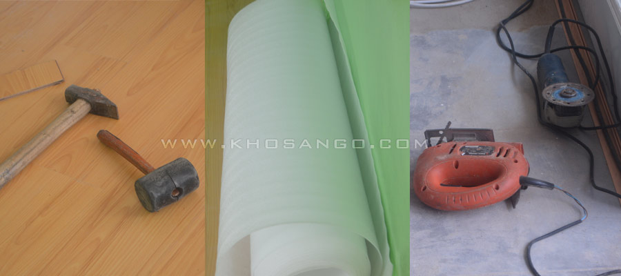 chuẩn bị dụng cụ