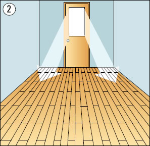 Bước 2 lắp đặt sàn gỗ