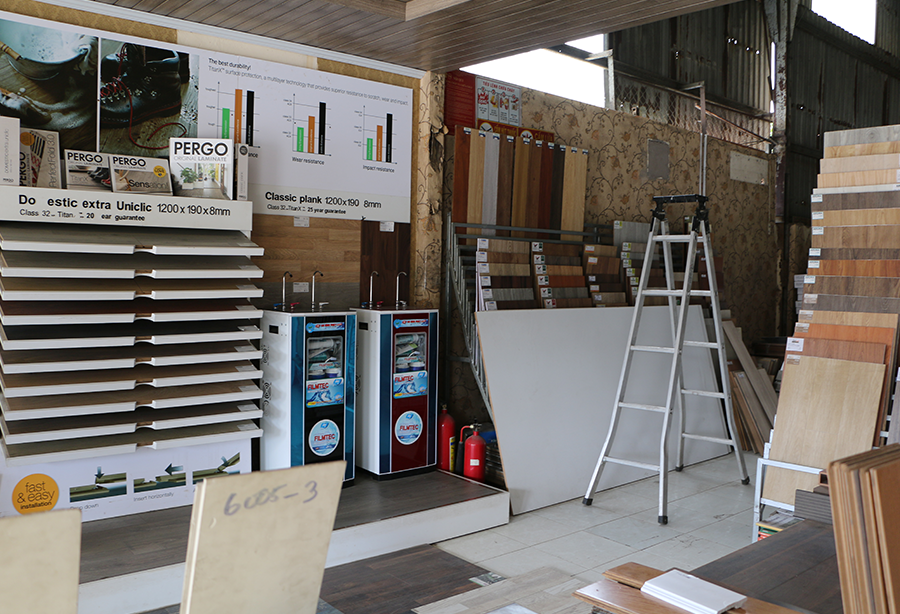 showroom kho sàn gỗ tại thủ đức
