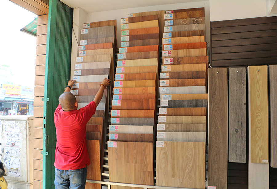 sàn gỗ tự nhiên tại kho sàn gỗ bình thạnh