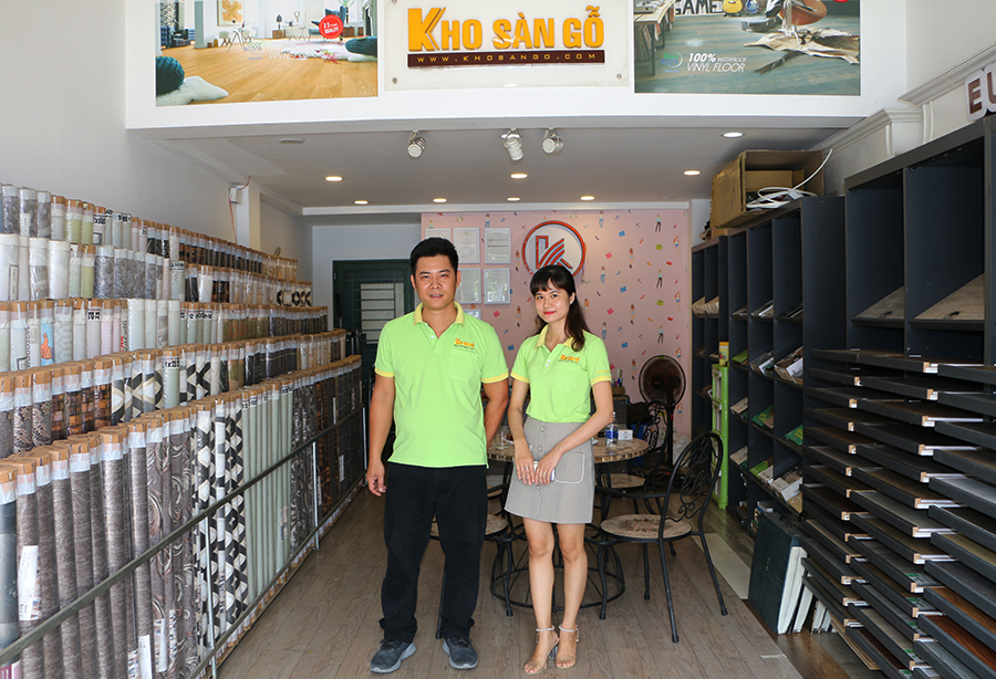 giấy dán tường tại kho sàn gỗ bình thạnh