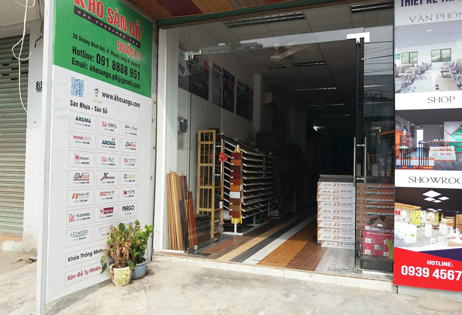 kho sàn gỗ quận 9