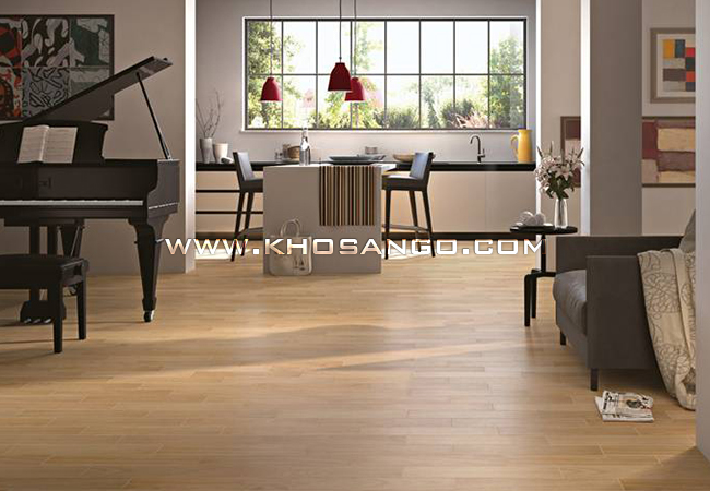 Không gian sống xanh với vật liệu sàn gỗ