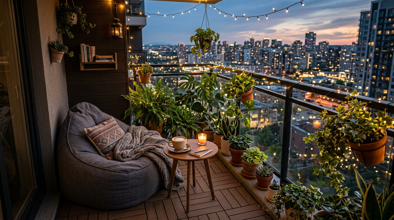 Trạm sạc cảm xúc giữa lòng đô thị: Góc 'chill' riêng tư cực chất với hệ sinh thái gỗ nhựa