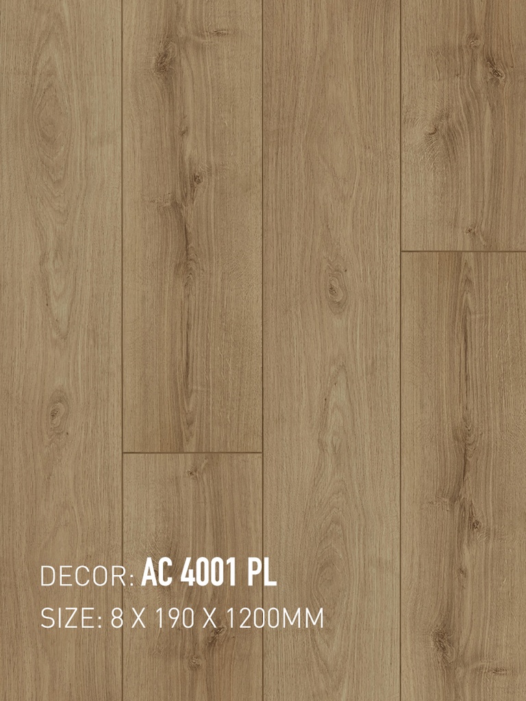 Sàn Gỗ An Cường AC8 4001 PL