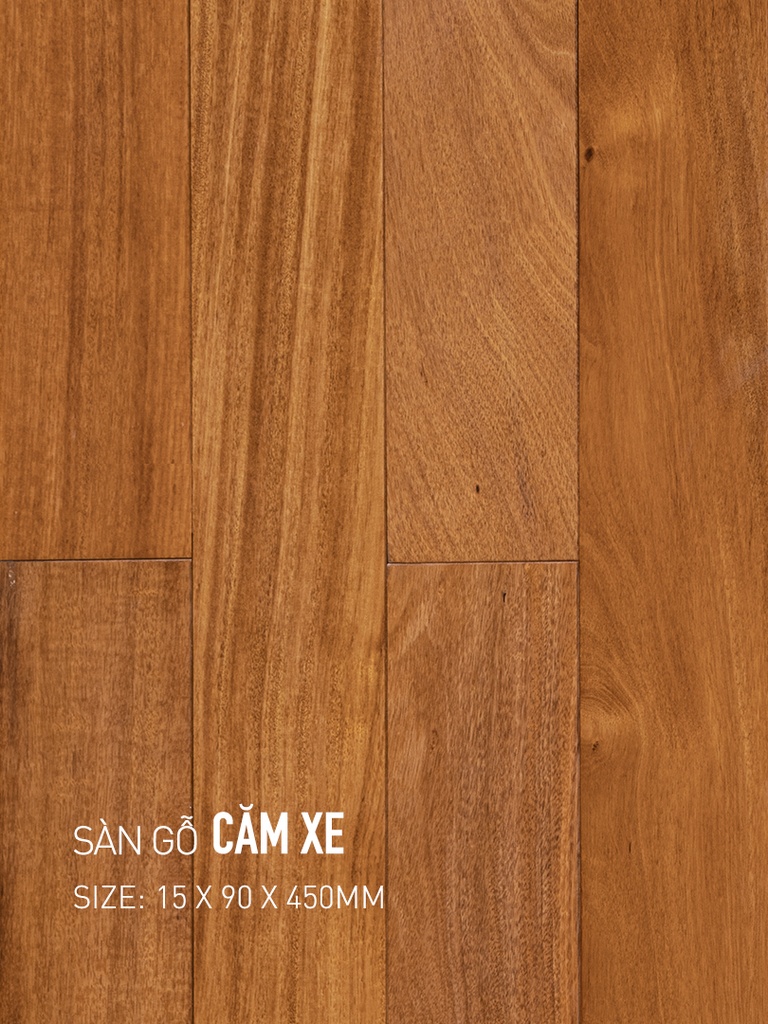 Sàn gỗ căm xe 90x450mm