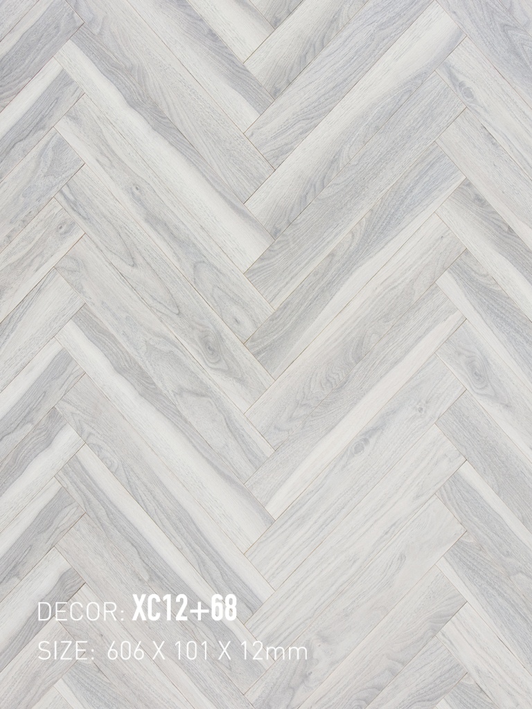 Sàn gỗ xương cá MalayWood XC12+68