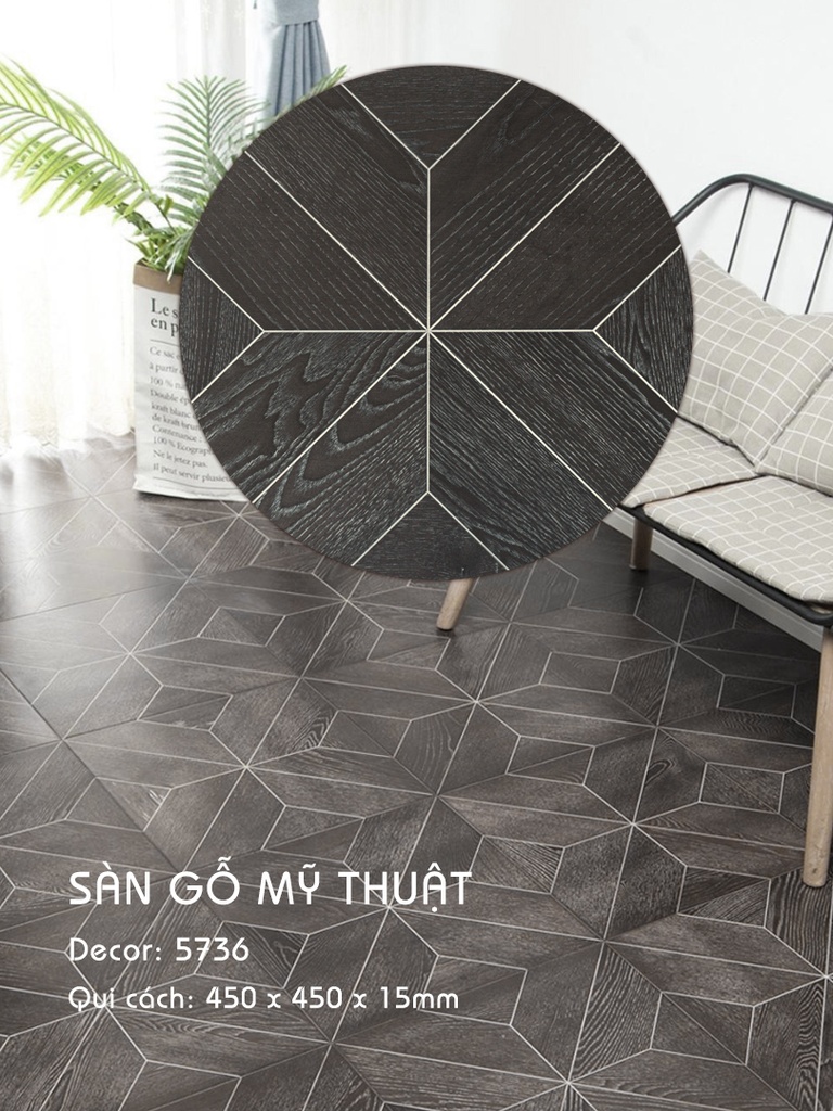 Sàn gỗ Mỹ Thuật - 5736