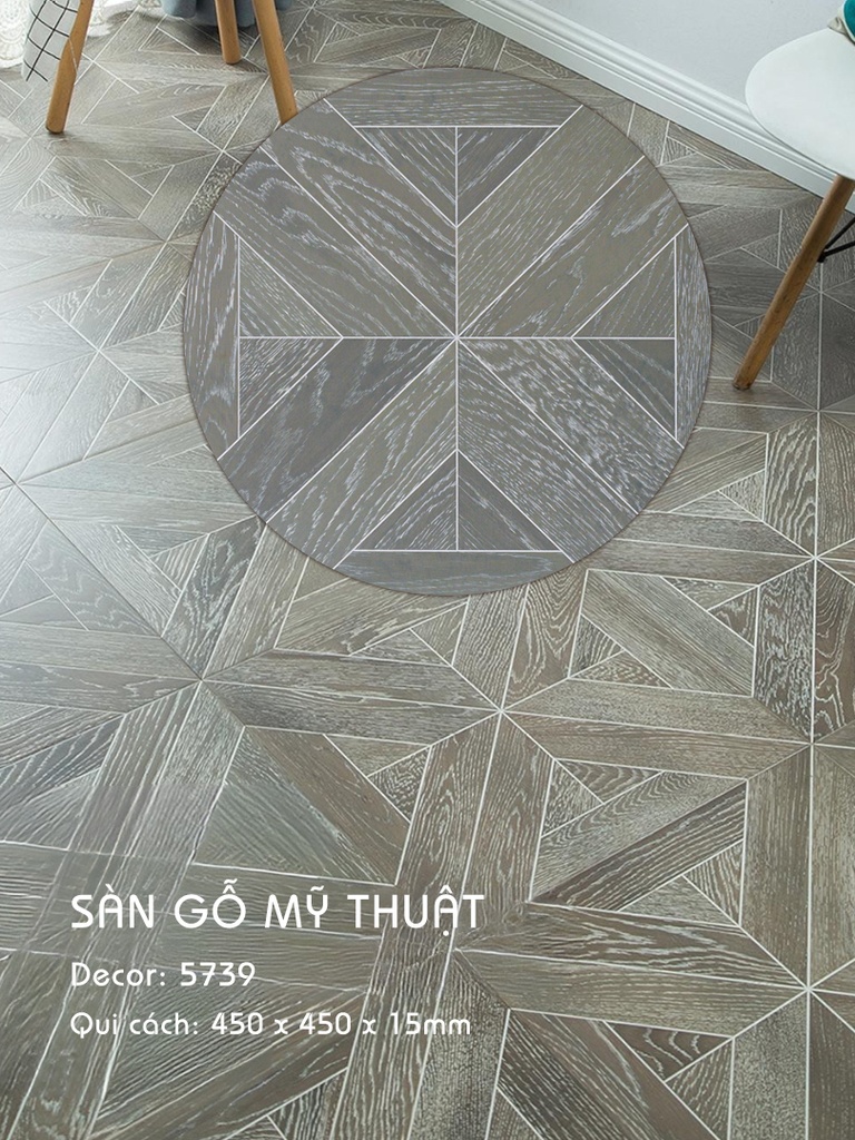 Sàn gỗ Mỹ Thuật - 5739