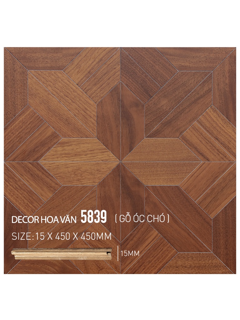 Sàn gỗ Mỹ Thuật - 5839