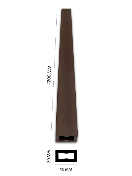 Gỗ Nhựa EXWood EX30x40 Milo