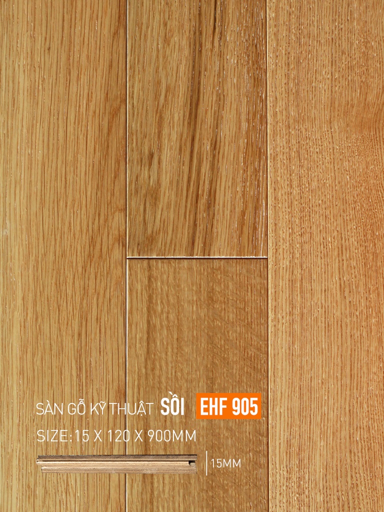 Sàn Gỗ Horme Engineered Sồi EHF905 -120mm