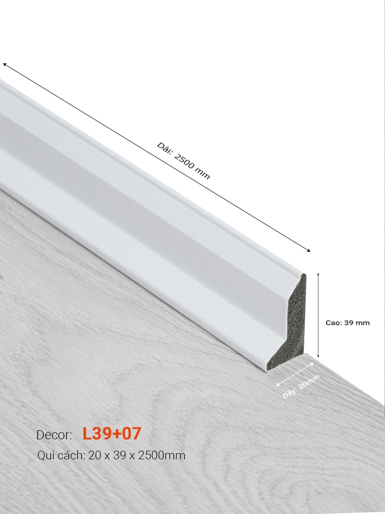 Len Tường Nhựa L39+07