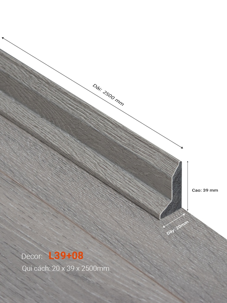Len Tường Nhựa L39+08