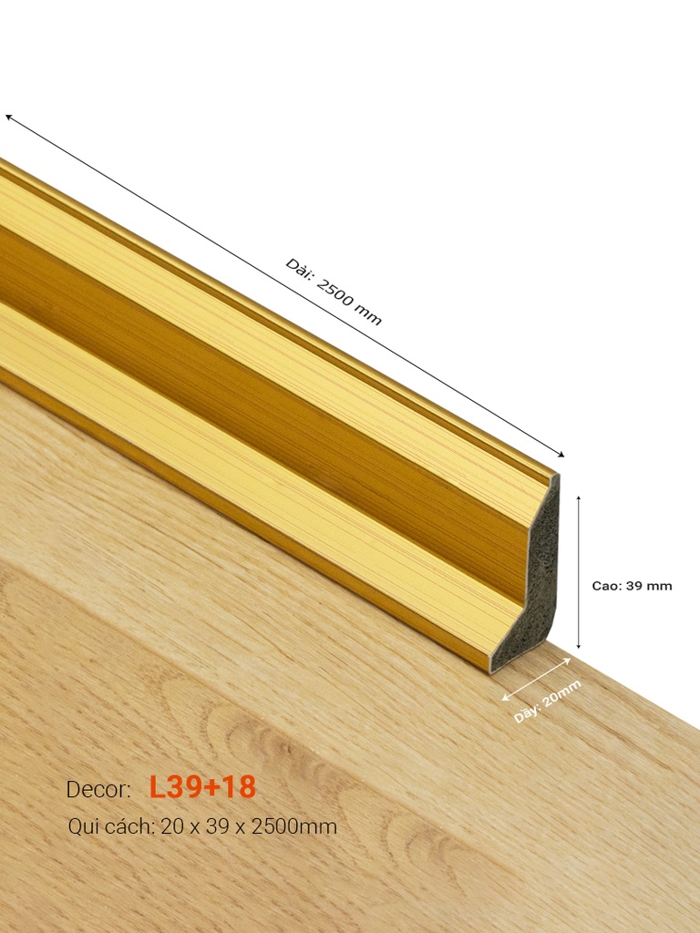 Len Tường Nhựa L39+18