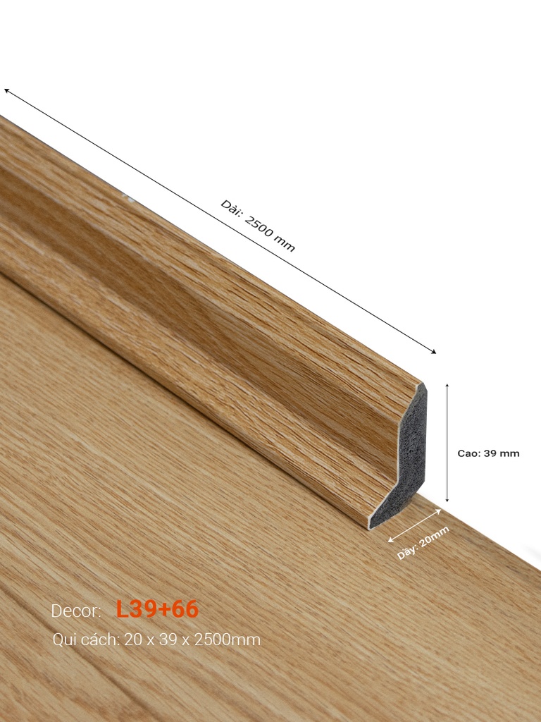 Len Tường Nhựa L39+66