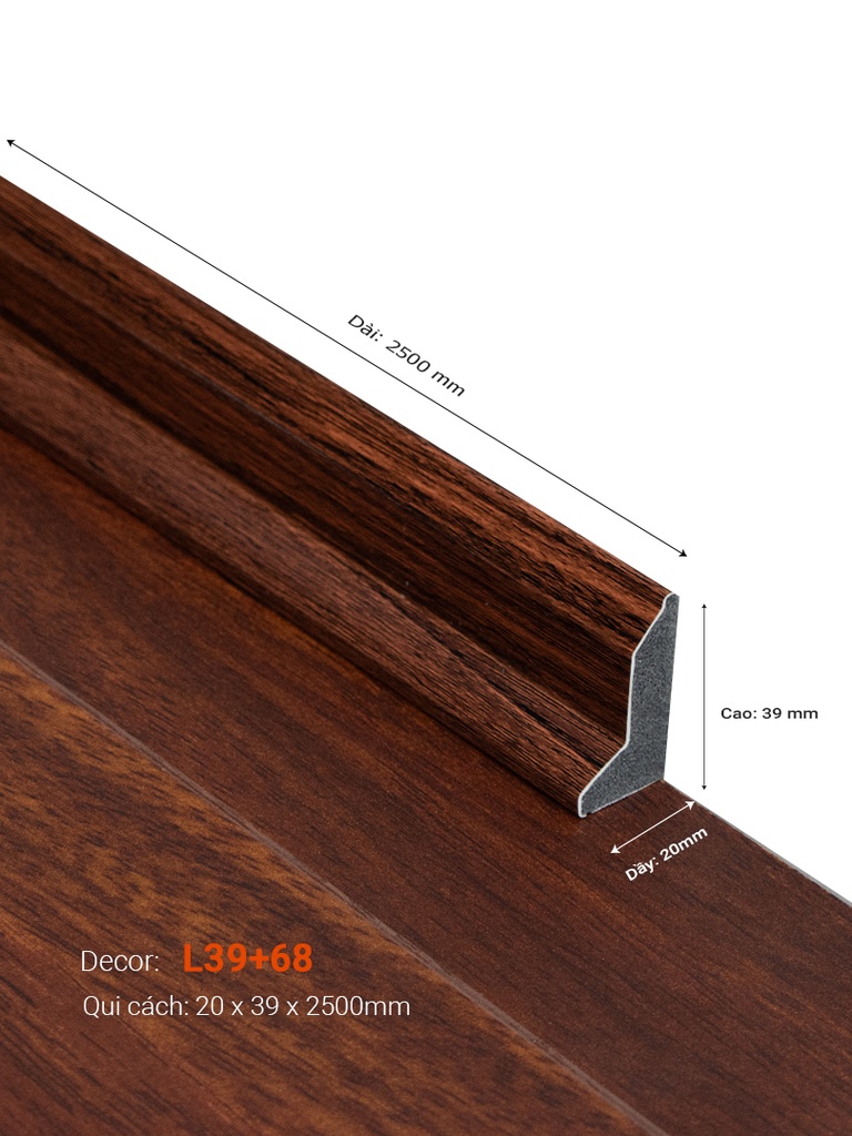 Len Tường Nhựa L39+68