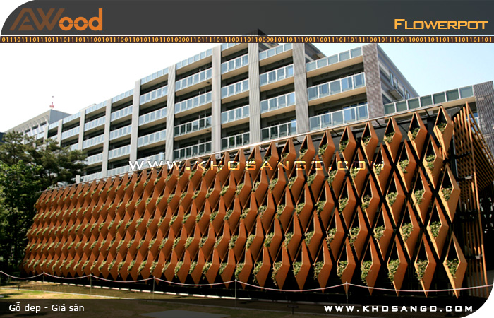 Chậu hoa ngoài trời  K11
