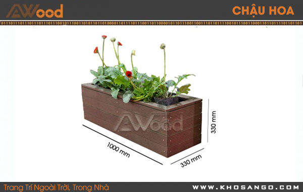 Chậu hoa ngoài trời CH162-3