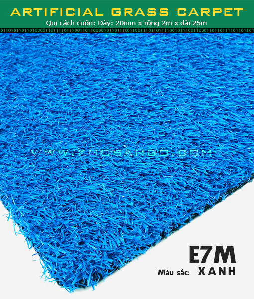 Thảm cỏ E7M-Xanh