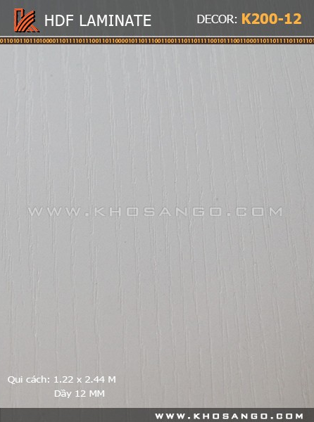 Ván lót gác HDF Laminate K200-12