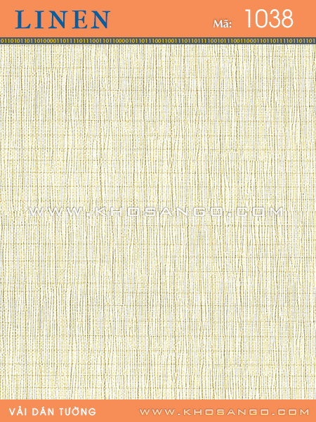 Vải dán tường Linen 1038