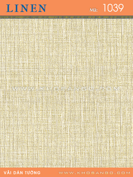 Vải dán tường Linen 1039