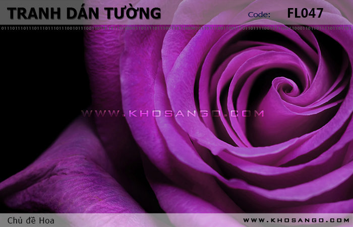 Tranh dán tường Hoa FL047